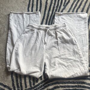 Zara Ivory Jogger Pants